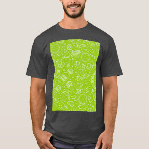 Avocado Exotic Tropic Illustration T-shirt