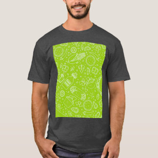 Avocado Exotic Tropic Illustration T-shirt