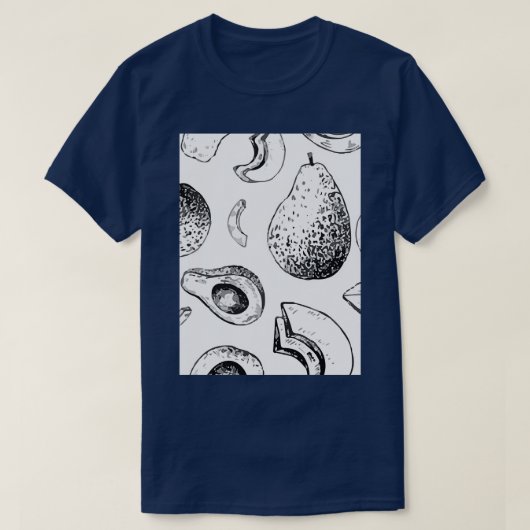 Avocado Exotic Tropical Flavour T-shirt (Design voorkant)