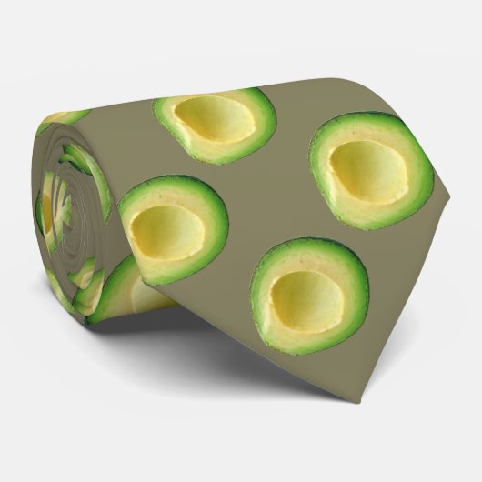 Avocado Extravaganza Terrence's Fave Stropdas (Opgerold)