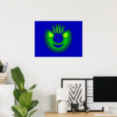 Avocado Face Poster (Thuiskantoor)