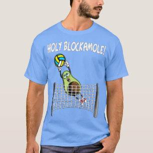Avocado Fan Gezegde Volleyball Holiday Sport Motif T-shirt