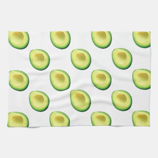 Avocado Fiesta Guacamole Green 4Flo Theedoek (Horizontaal)