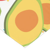 Avocado Fiesta Salad Pattern Korte Tafelloper (Hoek)