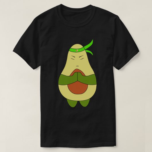 Avocado Fighting 3 T-shirt (Design voorkant)