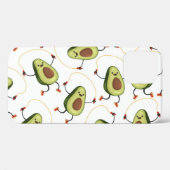 Avocado Fitness: Schattige patroon Case-Mate iPhone Case (Achterkant (horizontaal))