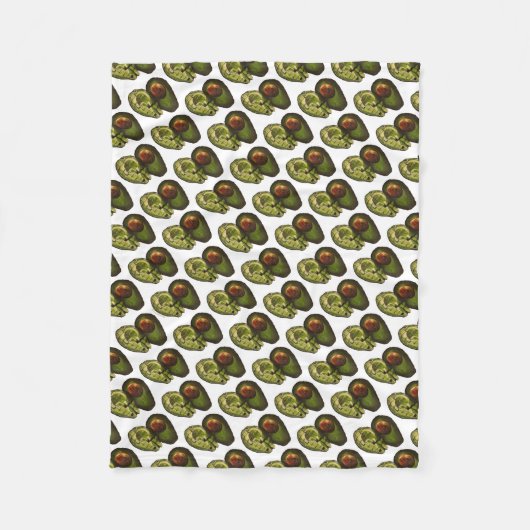 Avocado Fleece Blanket Deken (Voorkant)