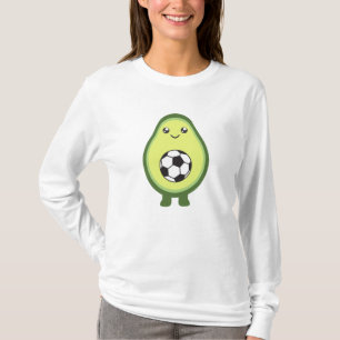 Avocado Football Funny Sporty Avocados T-shirt
