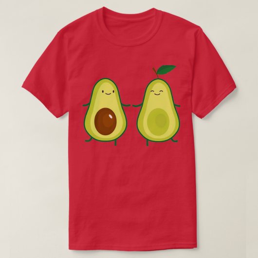 Avocado Friendship T-shirt (Design voorkant)