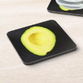 "Avocado Fruit" Cute Photo. Bestel nu Bier Onderzetter (Linkerzijde)