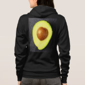 "Avocado Fruit" Cute Photo. Bestel nu Hoodie (Achterkant)