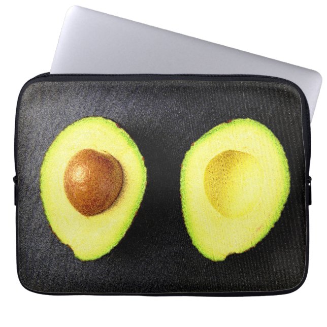 "Avocado Fruit" Cute Photo. Bestel nu Laptop Sleeve (Voorkant)