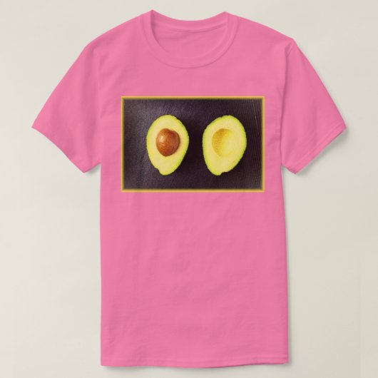 "Avocado Fruit" Cute Photo. Bestel nu T-shirt (Design voorkant)