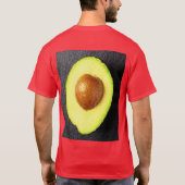 "Avocado Fruit" Cute Photo. Bestel nu T-shirt (Achterkant)