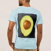 "Avocado Fruit" Cute Photo. Bestel nu T-shirt (Achterkant)