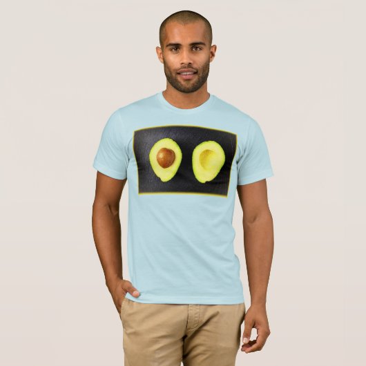 "Avocado Fruit" Cute Photo. Bestel nu T-shirt (Voorkant volledig)
