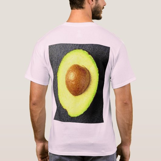 "Avocado Fruit" Cute Photo. Bestel nu T-shirt (Achterkant)