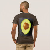 "Avocado Fruit" Cute Photo. Bestel nu T-shirt (Achterkant volledig)