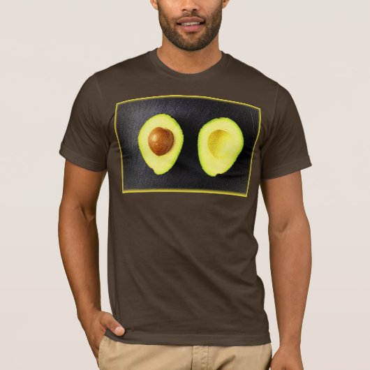 "Avocado Fruit" Cute Photo. Bestel nu T-shirt (Voorkant)