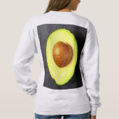 "Avocado Fruit" Cute Photo. Bestel nu Trui (Achterkant)