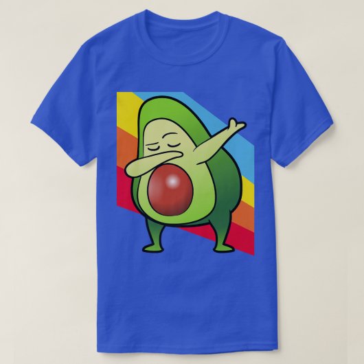 Avocado Fruit Dabbing Dab Dancing T-shirt (Design voorkant)