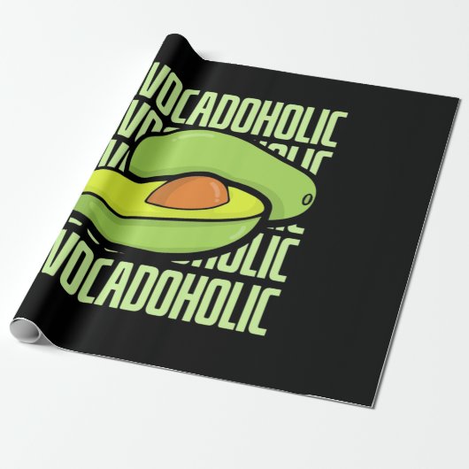Avocado Fruit Food Cadeaupapier (Uitgerold)