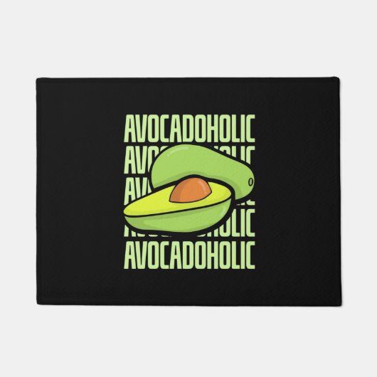 Avocado Fruit Food Deurmat (Voorkant)