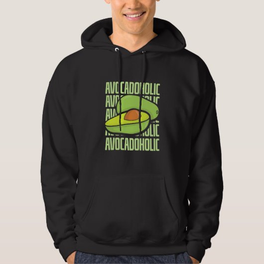 Avocado Fruit Food Hoodie (Voorkant)