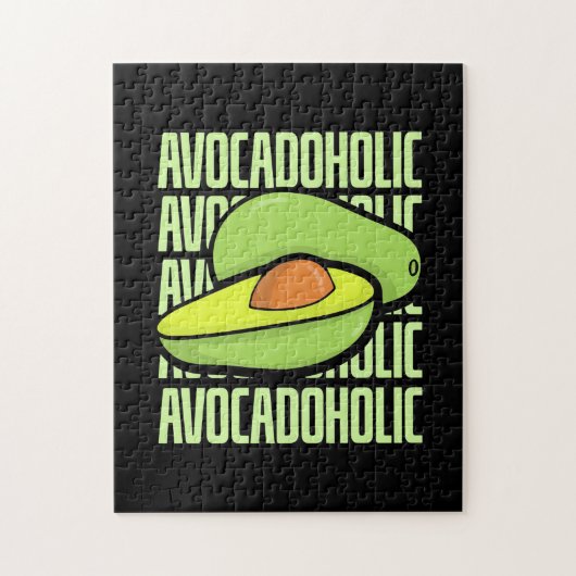 Avocado Fruit Food Legpuzzel (Verticaal)