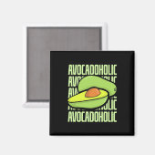 Avocado Fruit Food Magneet (Voorkant / Achterkant)