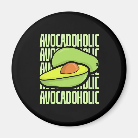 Avocado Fruit Food Magneet (Voorkant)