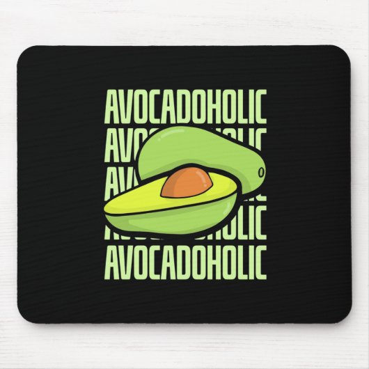 Avocado Fruit Food Muismat (Voorkant)