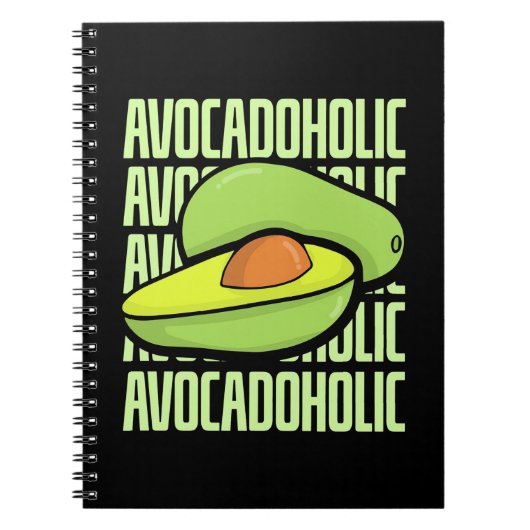 Avocado Fruit Food Notitieboek (Voorkant)