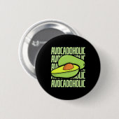 Avocado Fruit Food Ronde Button 5,7 Cm (Voorkant /achterkant)