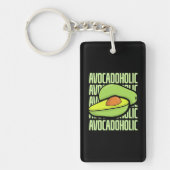 Avocado Fruit Food Sleutelhanger (Voorkant)