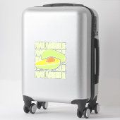 Avocado Fruit Food Sticker (Koffer)