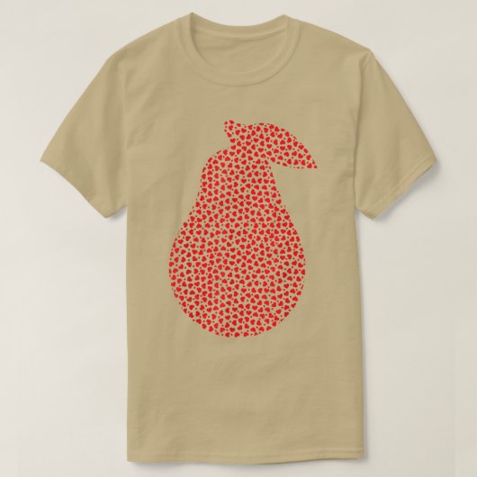 Avocado Fruit Lover Funny Hearts Love Avocado Vale T-shirt (Design voorkant)