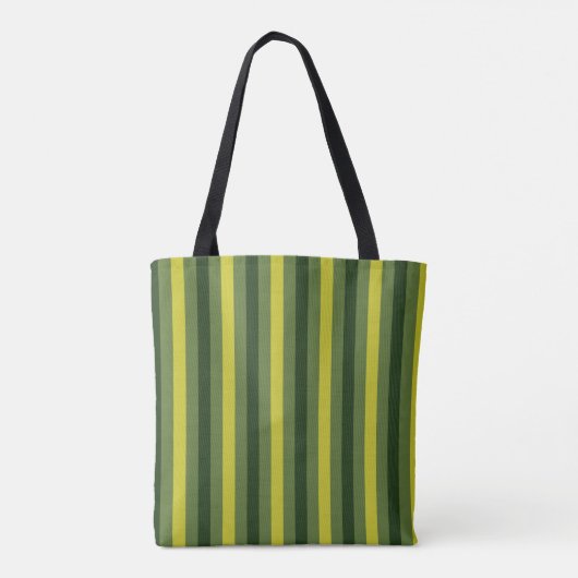 Avocado fruit omkeerbaar monogram met patroon tote bag (Achterkant)