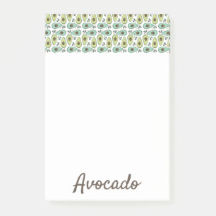Avocado Fruit Patroon  Post-it® Notes