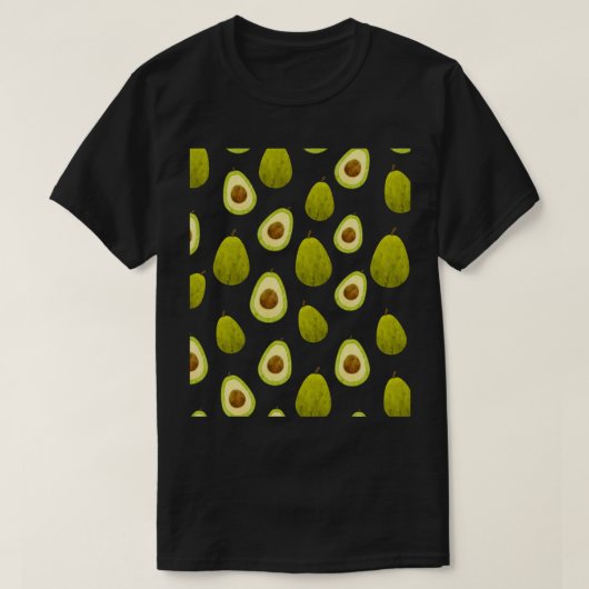 Avocado Fruit Pattern 2 T-shirt (Design voorkant)