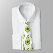 Avocado Fruit Pattern Stropdas (Gebonden)