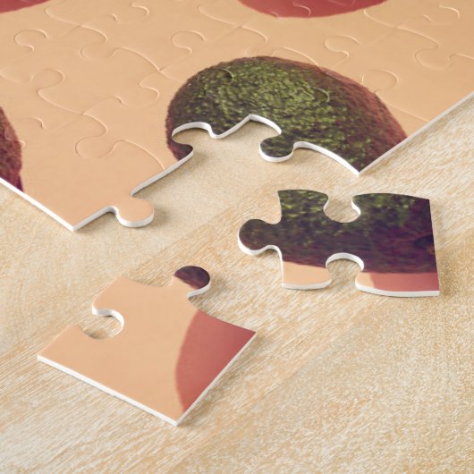 Avocado Fruit Potrait Legpuzzel (Zijkant)