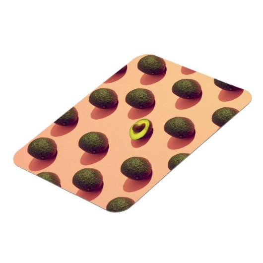 Avocado Fruit Potrait Magneet (Linkerzijde)