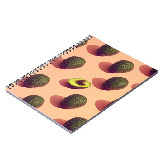Avocado Fruit Potrait Notitieboek (Linkerzijde)