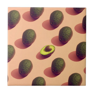 Avocado Fruit Potrait Tegeltje