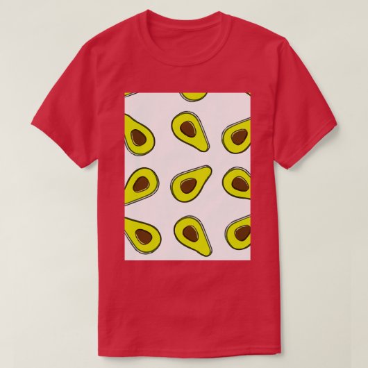 Avocado Fruits Juicy Fruit Citrus T-shirt (Design voorkant)