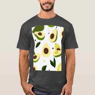 Avocado Fruits Sweet Textile T-shirt