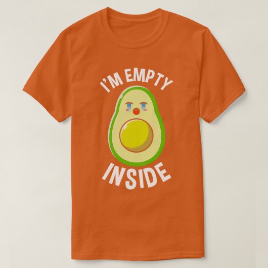 Avocado Funny Avocado Lover Gift Idea T-shirt (Design voorkant)