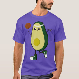 Avocado Funny Bowling Sport Fruit Superfood Vegan T-shirt