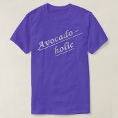Avocado Funny Fun Shirt Avocadoholic (Design voorkant)
